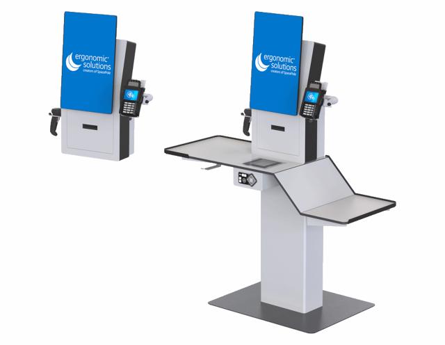 Flex Self-Checkout - Freestanding and counter-mounted models