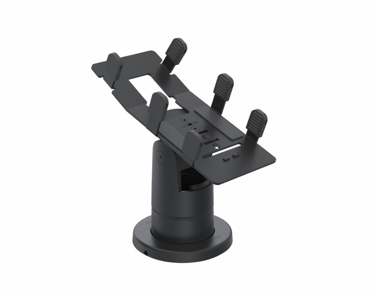 SpacePole Stack® with MultiGrip™ plate for First Data Clover Flex with dock  (No handle)