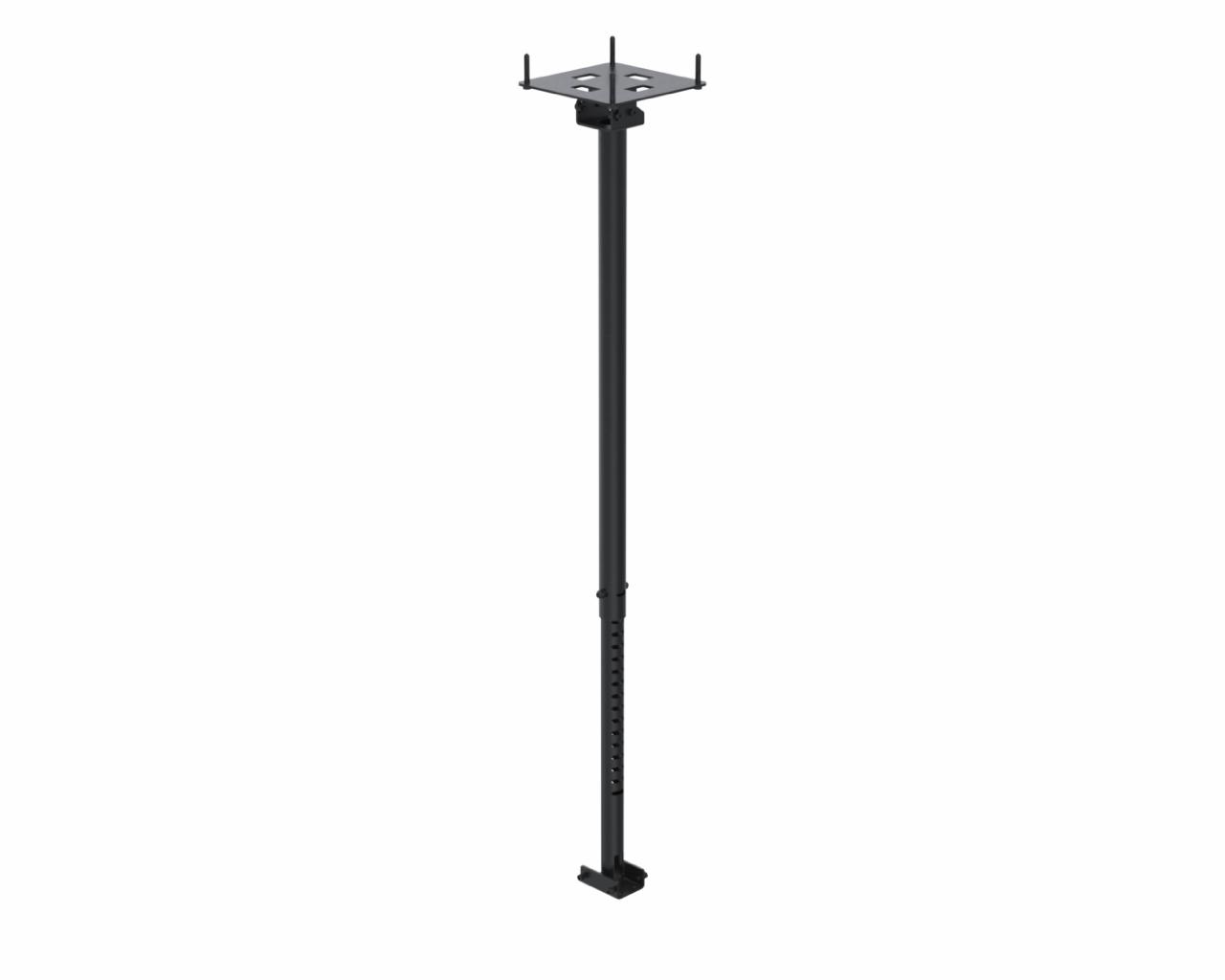 Extension pole for In-window ceiling mount